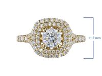 Кольцо из желтого золота э0312кц02186300_white