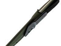 Туристический нож Град Горький Универсал, сталь AUS-10Co, рукоять оливковая микарта