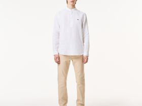 Мужская льняная рубашка Lacoste