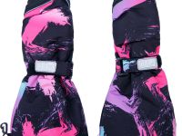 Варежки текстильные для девочек