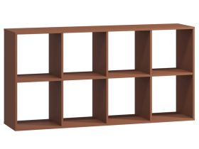 Стеллаж Кейн 1-75x149 Терракотовый
