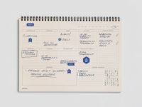 Планировщик на пружине FALAFEL BOOKS А4 Plan till dawn