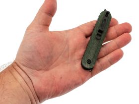 Складной нож Rapax Kiki, сталь VG-10, рукоять микарта, зелёный