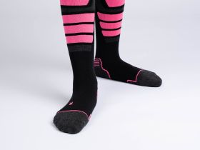 Термоноски трикотажные для девочек (высокие махровые)