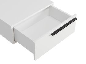 Тумба прикроватная подвесная Кимбол 50x20 Белый