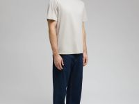 Футболка из хлопка прямого кроя