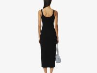 Длинное бесшовное платье Lacoste