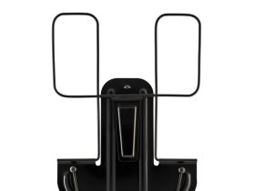 Подставка для книг Globus, металлическая, черная