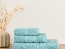 Полотенце махровое Costanza, бирюза