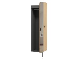 Прихожая Неста 77x190 Графитовый