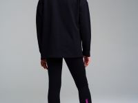 Комплект трикотажный для девочек: фуфайка (футболка с длинными рукавми), брюки (легинсы)