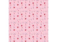 Упаковочная бумага глянцевая MESHU "Falling in love" 70*100 см, 90 г