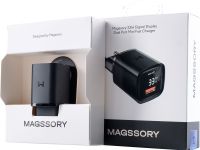 Сетевое зарядное устройство Magssory 33Вт черный
