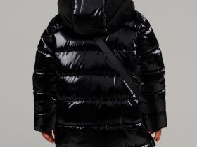 Пальто текстильное с полиуретановым покрытием для девочек