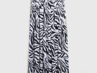 Юбка из шифона, Серый