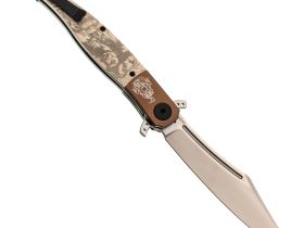 Складной нож Reptilian Билли Бонс-02, сталь VG-10, рукоять G10
