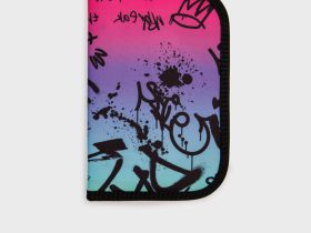 Пенал текстильный с наполнением для девочек