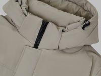 Утепленная парка с капюшоном