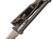 Складной нож Reate EXO-M, сталь Elmax, рукоять черно-зеленая микарта