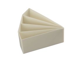 Стакан "Сонет" для техники "флюид арт", пластик, 4 секции, в блистере