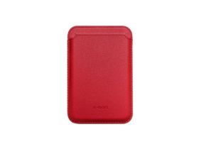 Чехол K-Doo Leather Wallet MagSafe (Red)