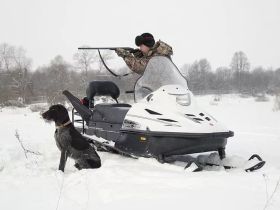 Снегоход РУССКАЯ МЕХАНИКА Тайга Варяг 550 V SE