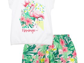 Комплект: футболка, шорты для девочки