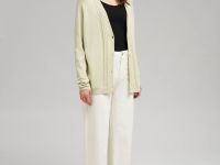 Свободный кардиган с хлопком