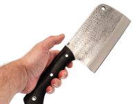 Тяпка Титов и Солдатова №2, сталь 9ХС, рукоять микарта