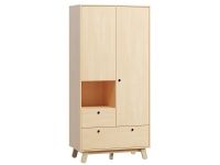 Распашной шкаф Анджи 2-93x195 Береза