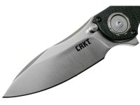 Складной нож CRKT Linchpin, сталь 1.4116 Satin, рукоять термопластик GRN