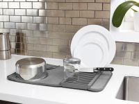 Umbra Коврик для сушки 50,8х2х33 см темно-серый Udry Mini Umbra