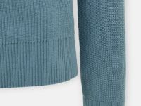 Джемпер из хлопка прямого кроя