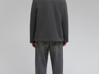 Утепленная куртка с воротником-стойкой