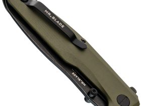 Складной нож Mr.Blade Convair Gen.2 blackwash сталь D2, рукоять Olive G10