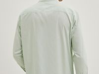 Рубашка из хлопка прямого кроя