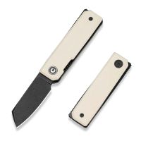 Складной нож CIVIVI Kukei, сталь Nitro-V, рукоять G10, Ivory