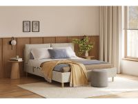Кровать Коверти 160 Букле Бежевый