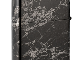 Зажигалка ZIPPO Classic с покрытием High Polish Black, латунь/сталь, черная, глянцевая, 38x13x57 мм