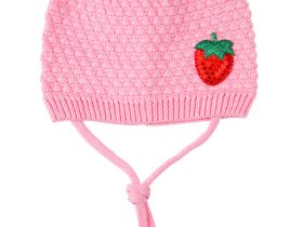 Шапка детская трикотажная для девочек