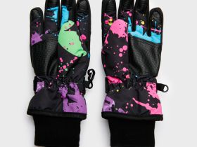 Перчатки текстильные для девочек