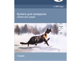 Папка для акварели Гамма "Студия" А3 50 л 200 г, среднее зерно