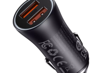 Автомобильный блок питания Baseus Car Charger 2x USB 60W (CGJM000013) (серый)