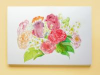 Блок-склейка бумаги для акварели Clairefontaine "FONTAINE" 23*31 см 20л 300 г, 100% хлопок, гор.пре