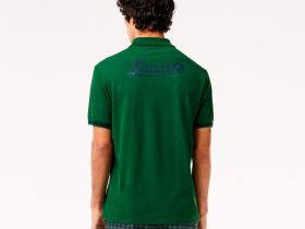 Мужское эластичное поло Lacoste стандартного кроя