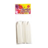 Метка цветочная белая (15 шт.)