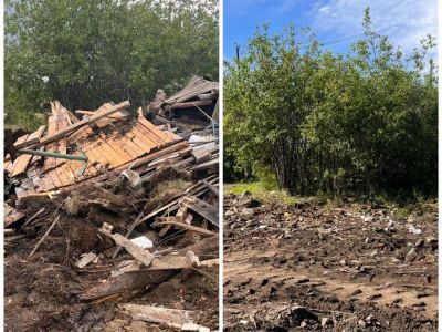 В Айхале за счет средств районного бюджета ликвидируют несанкционированные свалки