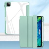 Чехол-книжка Mutural Folio Case для Apple iPad 10 (2022)/iPad 11 (2025) (полиуретан с подставкой) (салатовый)