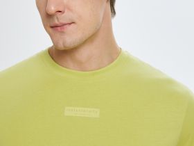 Футболка из хлопка с принтом