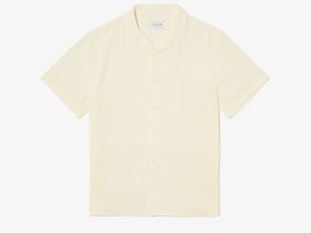 Мужская хлопковая рубашка Lacoste свободного кроя